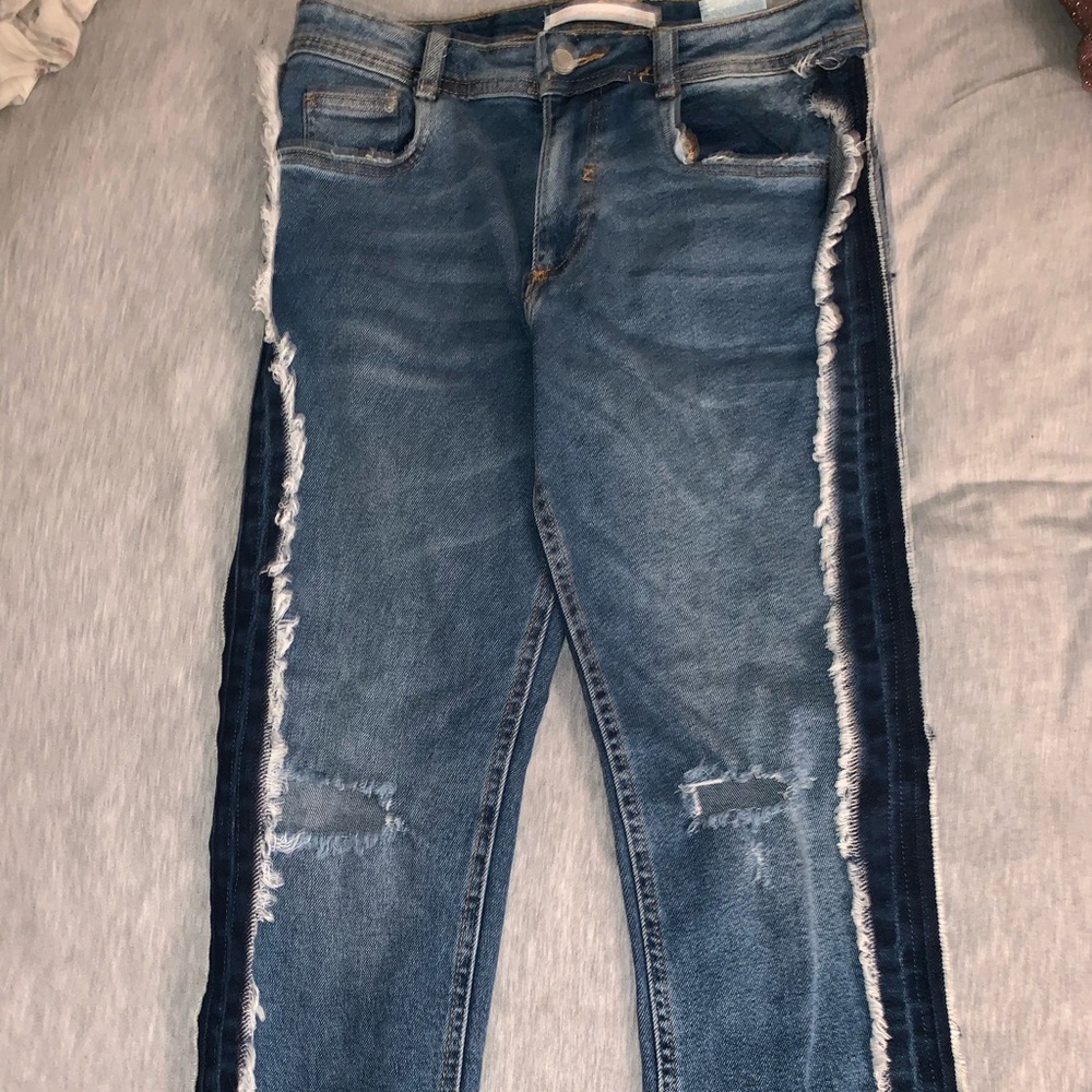 Zara stripped jean